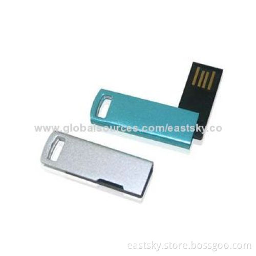 Swivel Promotional USB Flash Drive, Fashionable Multifunction, 64MB-32GB Memory Capacity